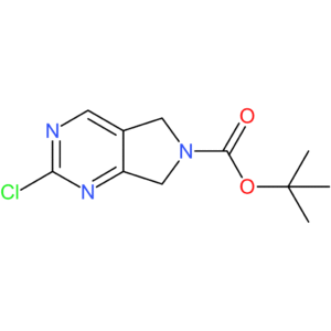 tert-butyl 2-chloro-5H,6H,7H-pyrrolo[3,4-d]pyrimidine-6-carboxylate