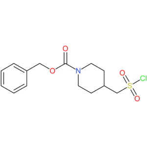 benzyl 4-[(chlorosulfonyl)methyl]piperidine-1-carboxylate