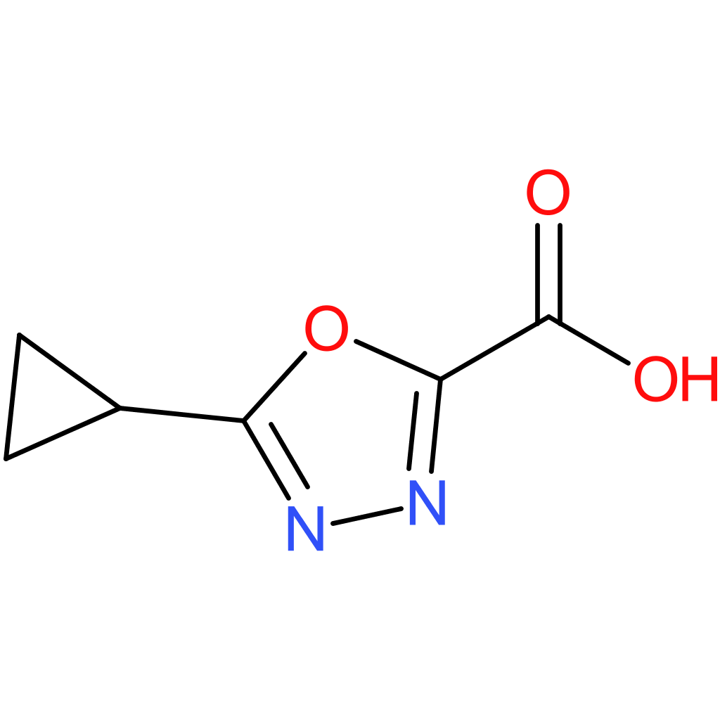 5-cyclopropyl-1,3,4-oxadiazole-2-carboxylic acid