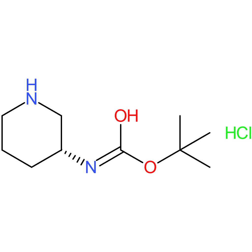 tert-butyl N-[(3R)-piperidin-3-yl]carbamate hydrochloride