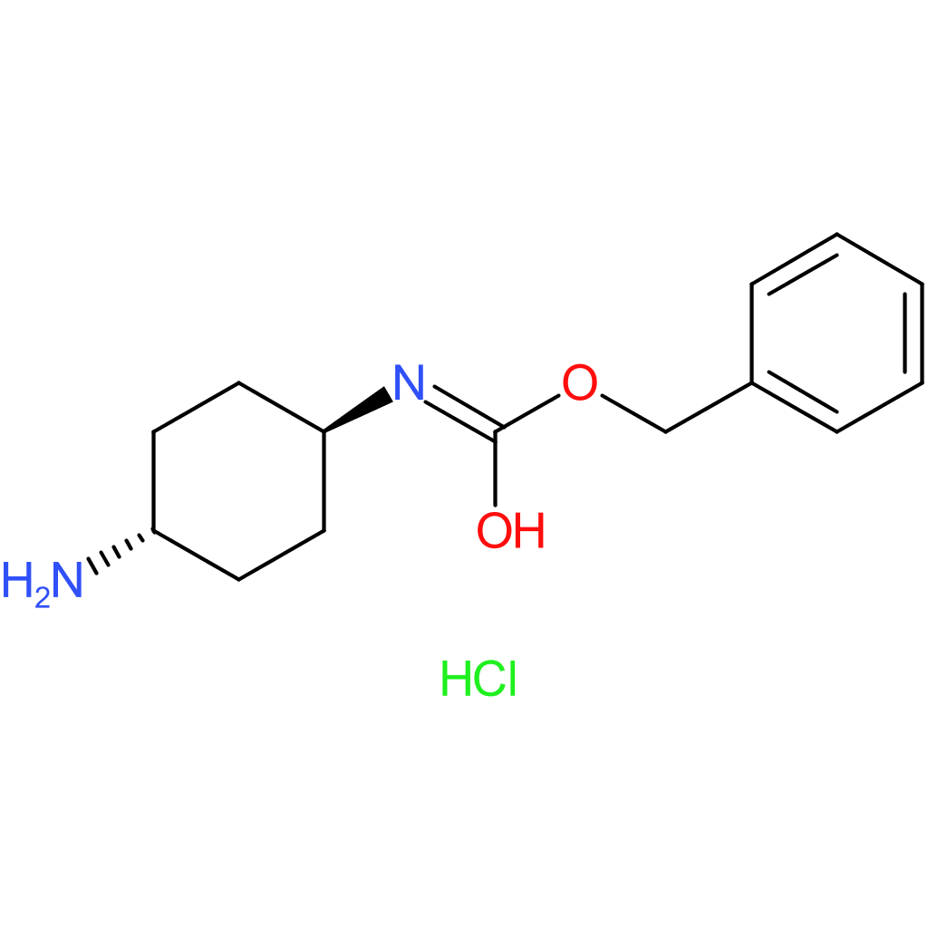 benzyl N-[trans-4-aminocyclohexyl]carbamate hydrochloride