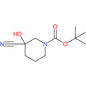 tert-butyl 3-cyano-3-hydroxypiperidine-1-carboxylate