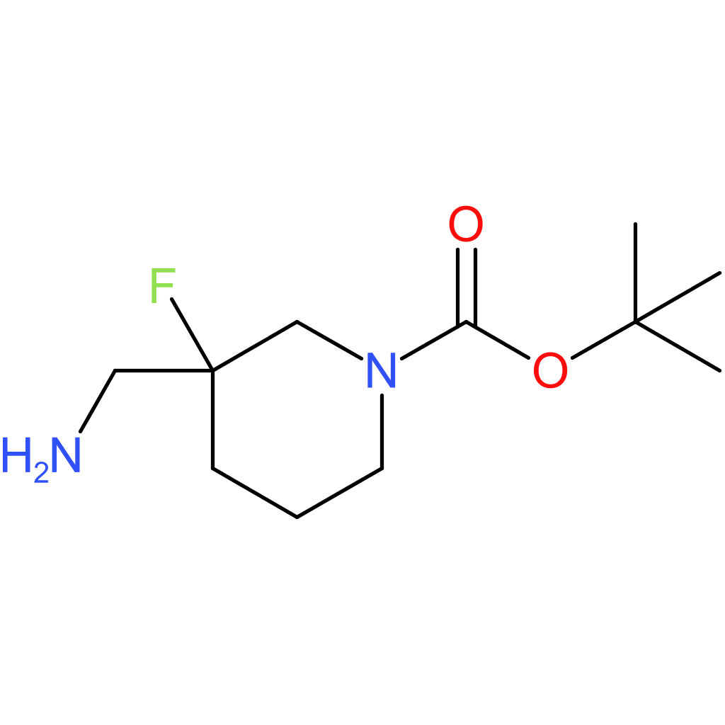 tert-butyl 3-(aminomethyl)-3-fluoropiperidine-1-carboxylate