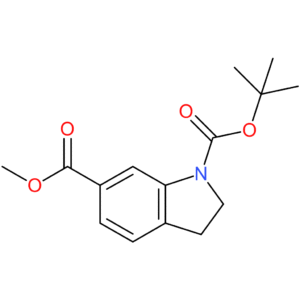 1-tert-butyl 6-methyl 2,3-dihydro-1h-indole-1,6-dicarboxylate