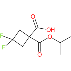3,3-difluoro-1-[(propan-2-yloxy)carbonyl]cyclobutane-1-carboxylic acid