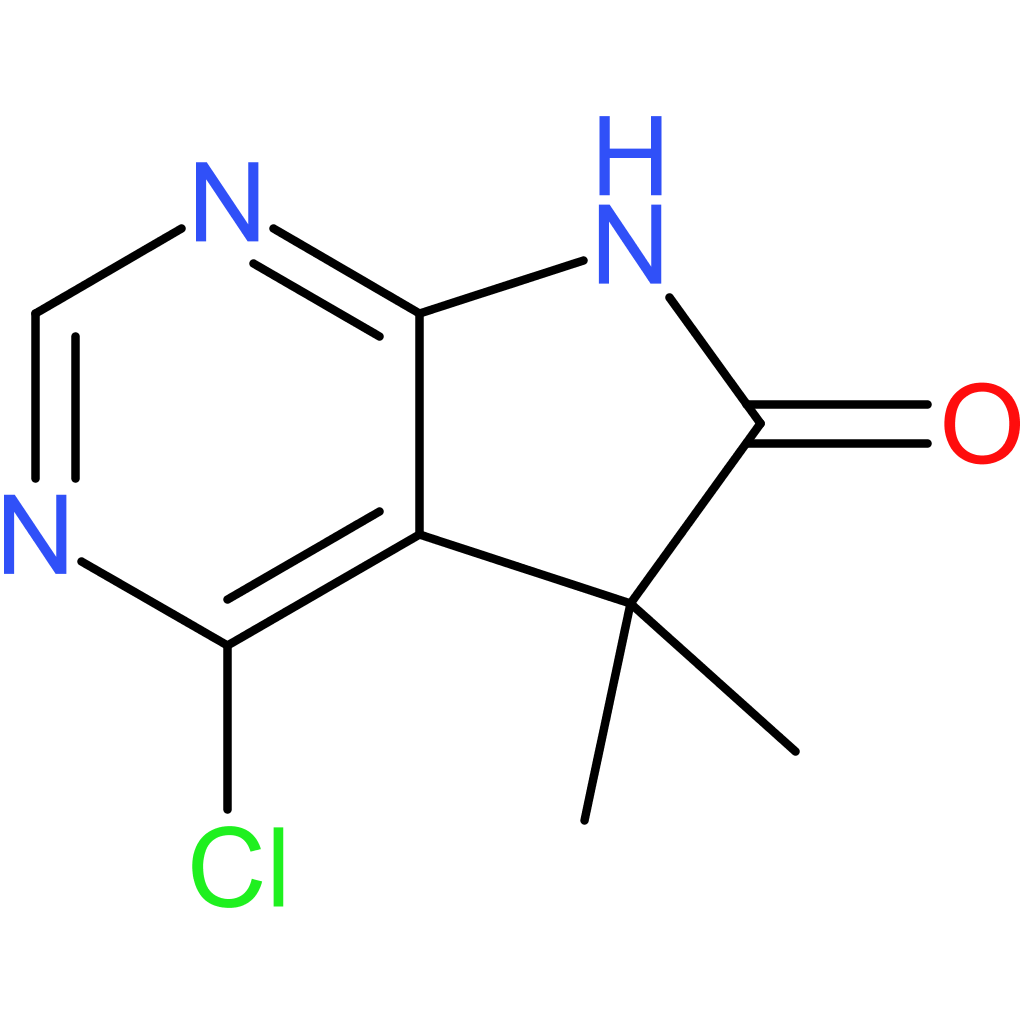 4-chloro-5,5-dimethyl-5H,6H,7H-pyrrolo[2,3-d]pyrimidin-6-one