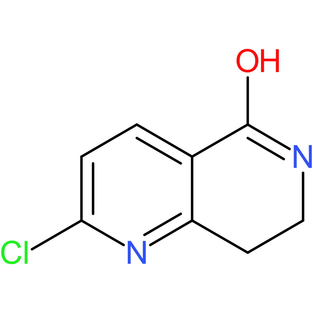 2-chloro-5,6,7,8-tetrahydro-1,6-naphthyridin-5-one