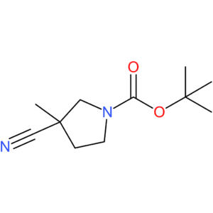 tert-butyl 3-cyano-3-methylpyrrolidine-1-carboxylate