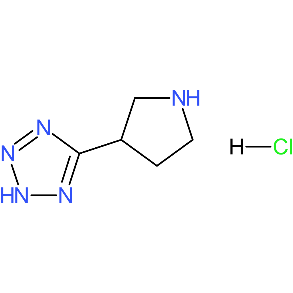 5-(pyrrolidin-3-yl)-2H-1,2,3,4-tetrazole hydrochloride