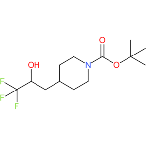 tert-butyl 4-(3,3,3-trifluoro-2-hydroxypropyl)piperidine-1-carboxylate