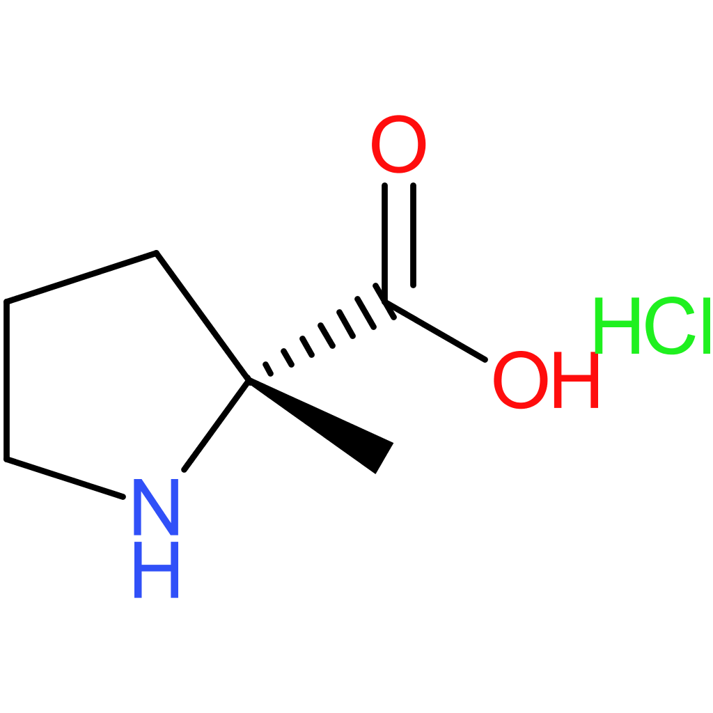 (2R)-2-methylpyrrolidine-2-carboxylic acid hydrochloride