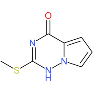 2-(methylsulfanyl)-3h,4h-pyrrolo[2,1-f][1,2,4]triazin-4-one