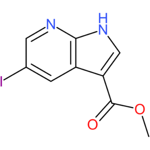 methyl 5-iodo-1H-pyrrolo[2,3-b]pyridine-3-carboxylate