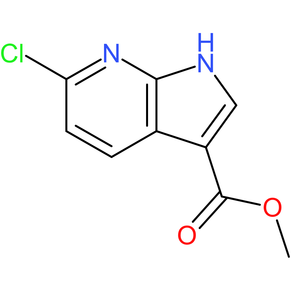 methyl 6-chloro-1H-pyrrolo[2,3-b]pyridine-3-carboxylate