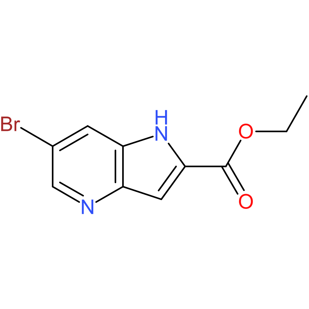 ethyl 6-bromo-1H-pyrrolo[3,2-b]pyridine-2-carboxylate
