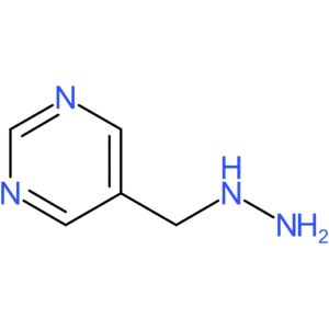 5-(hydrazinylmethyl)pyrimidine hydrochloride