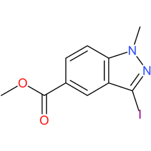 methyl 3-iodo-1-methyl-1H-indazole-5-carboxylate