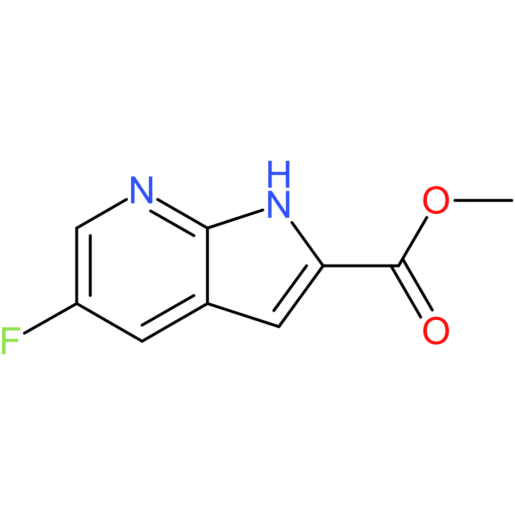 methyl 5-fluoro-1H-pyrrolo[2,3-b]pyridine-2-carboxylate