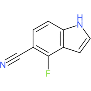 4-fluoro-1H-indole-5-carbonitrile