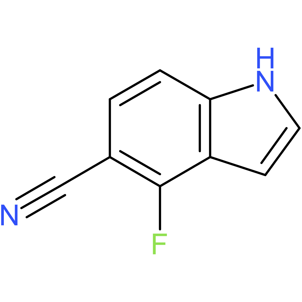 4-fluoro-1H-indole-5-carbonitrile