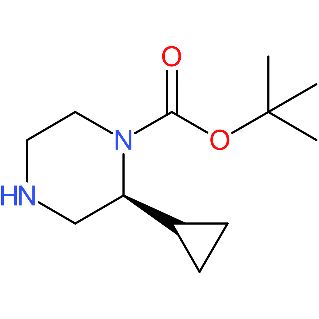 tert-butyl (2S)-2-cyclopropylpiperazine-1-carboxylate