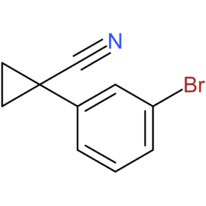 1-(3-bromophenyl)cyclopropane-1-carbonitrile