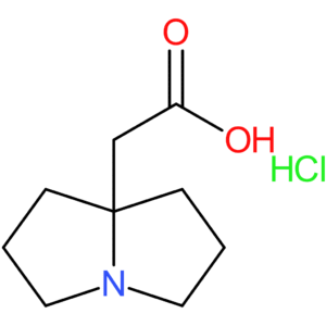 2-(hexahydro-1H-pyrrolizin-7a-yl)acetic acid hydrochloride