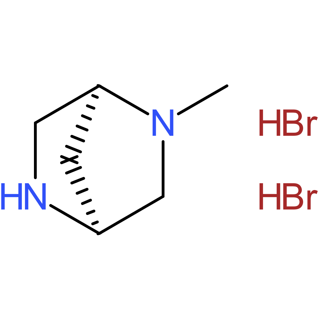 (1S,4S)-2-methyl-2,5-diazabicyclo[2.2.1]heptane dihydrobromide