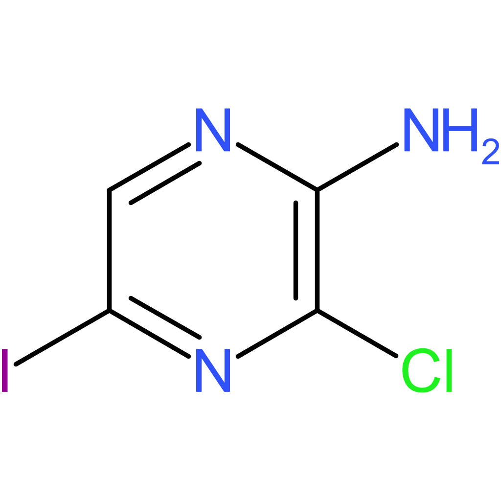 3-chloro-5-iodopyrazin-2-amine