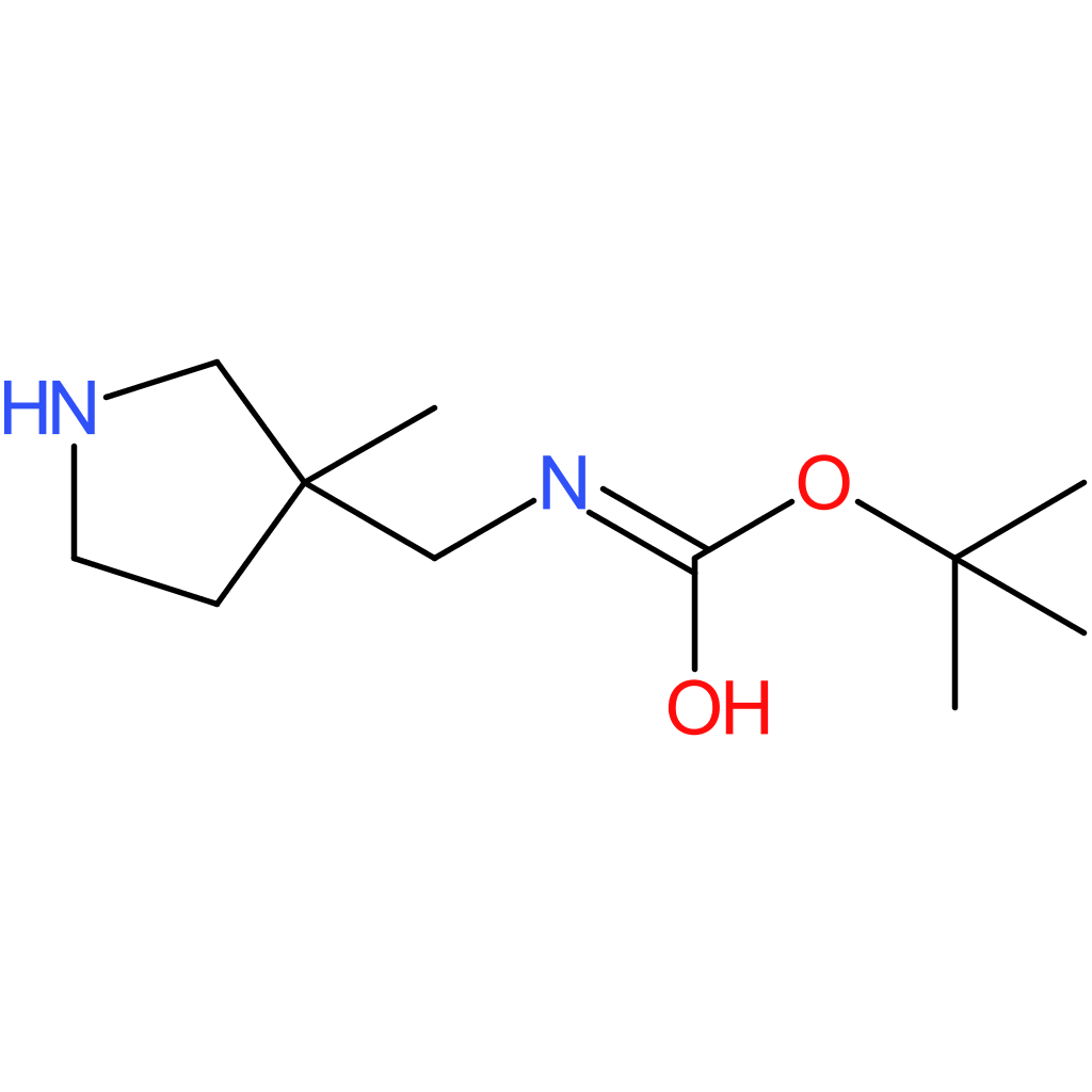 tert-butyl N-[(3-methylpyrrolidin-3-yl)methyl]carbamate