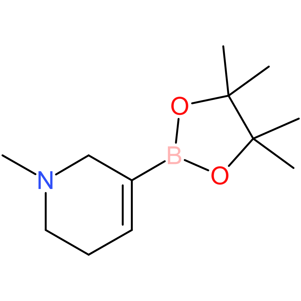 1-methyl-5-(tetramethyl-1,3,2-dioxaborolan-2-yl)-1,2,3,6-tetrahydropyridine