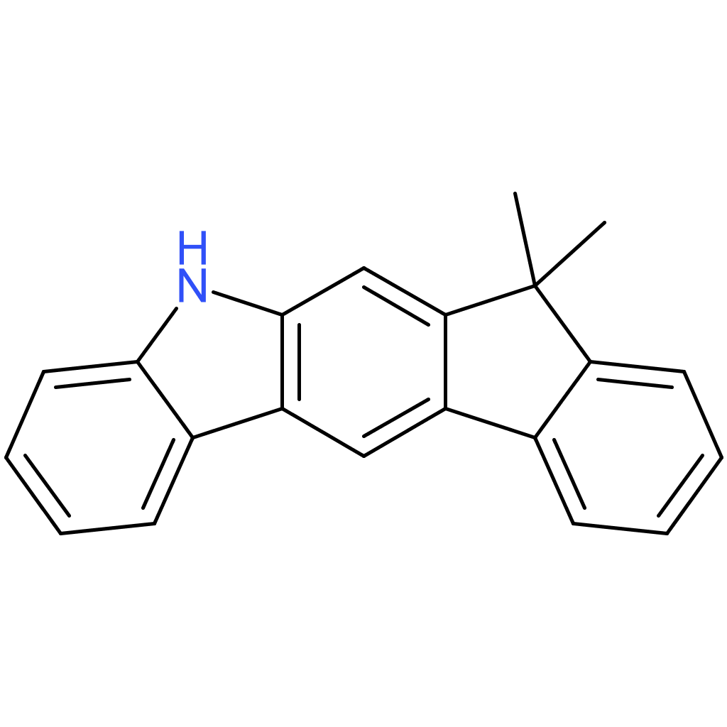 5,7-Dihydro-7,7-dimethyl-indeno[2,1-b]carbazole