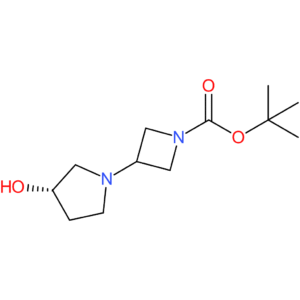 tert-butyl 3-[(3S)-3-hydroxypyrrolidin-1-yl]azetidine-1-carboxylate