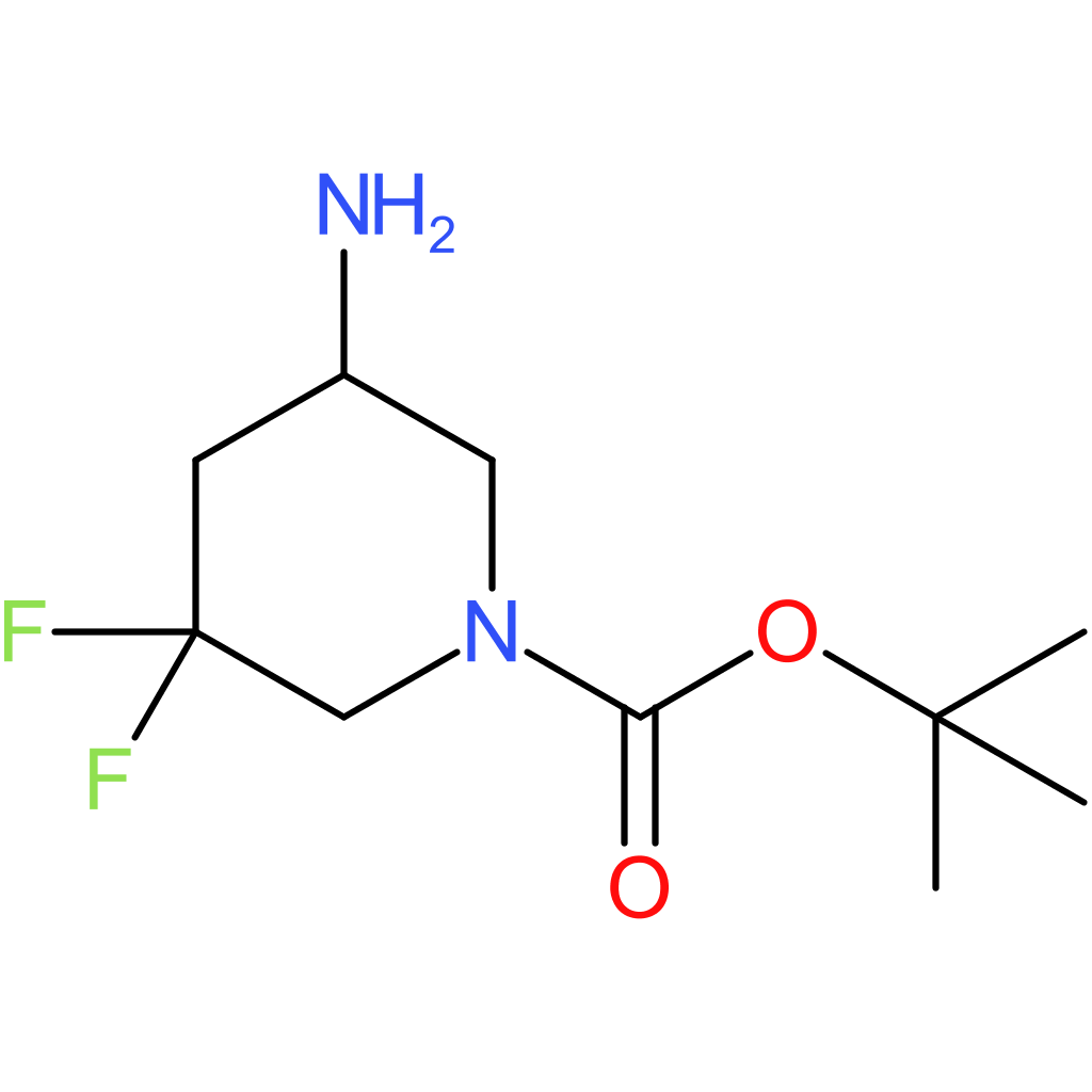 tert-butyl 5-amino-3,3-difluoropiperidine-1-carboxylate