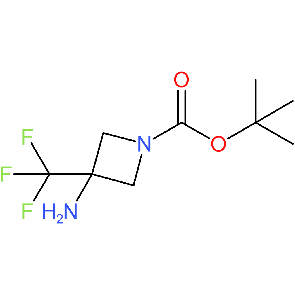 tert-butyl 3-amino-3-(trifluoromethyl)azetidine-1-carboxylate