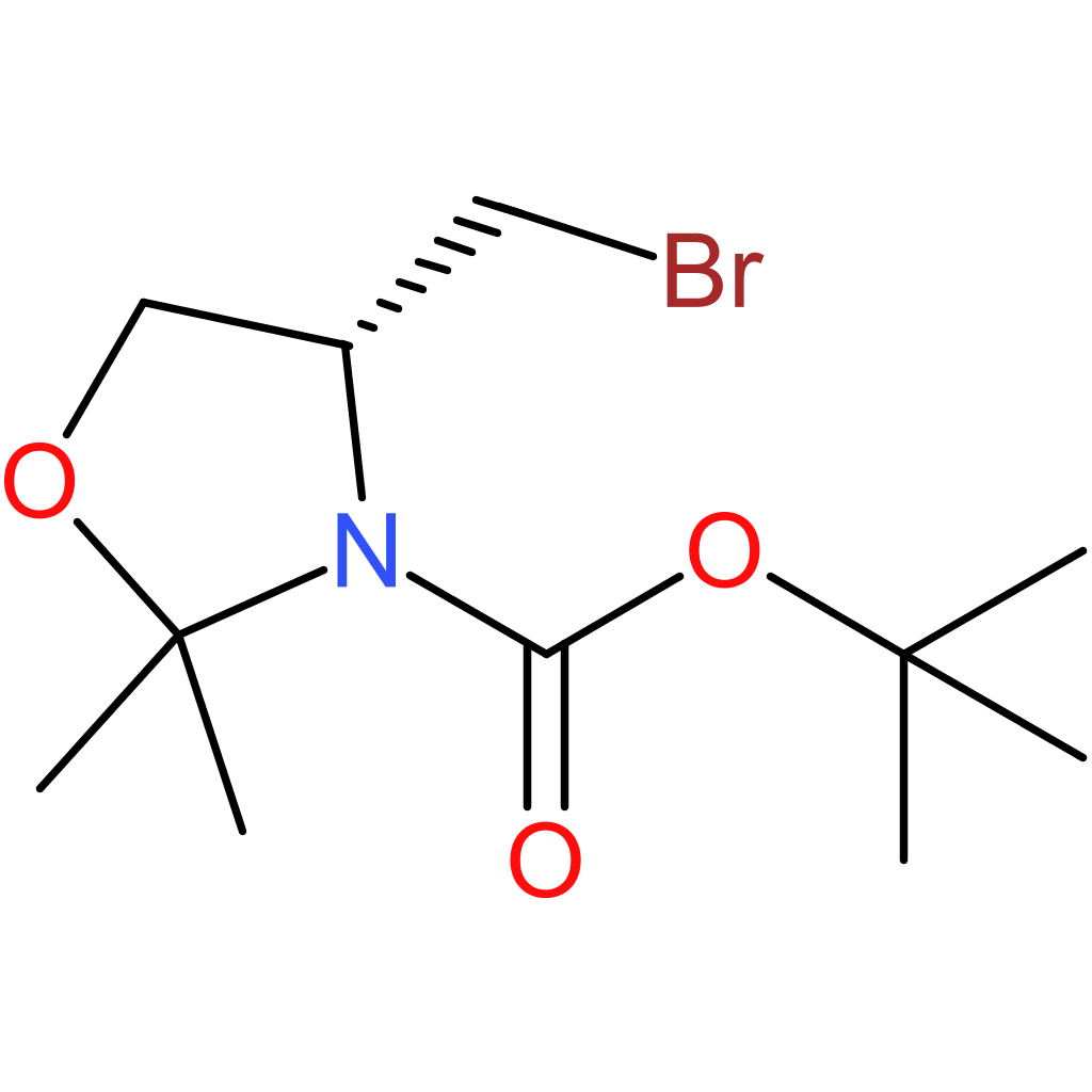 tert-butyl (4R)-4-(bromomethyl)-2,2-dimethyl-1,3-oxazolidine-3-carboxylate