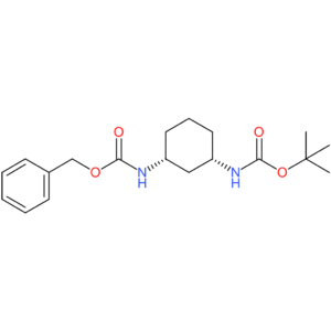 benzyl N-[(1R,3S)-3-{[(tert-butoxy)carbonyl]amino}cyclohexyl]carbamate