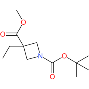 1-tert-butyl 3-methyl 3-ethylazetidine-1,3-dicarboxylate