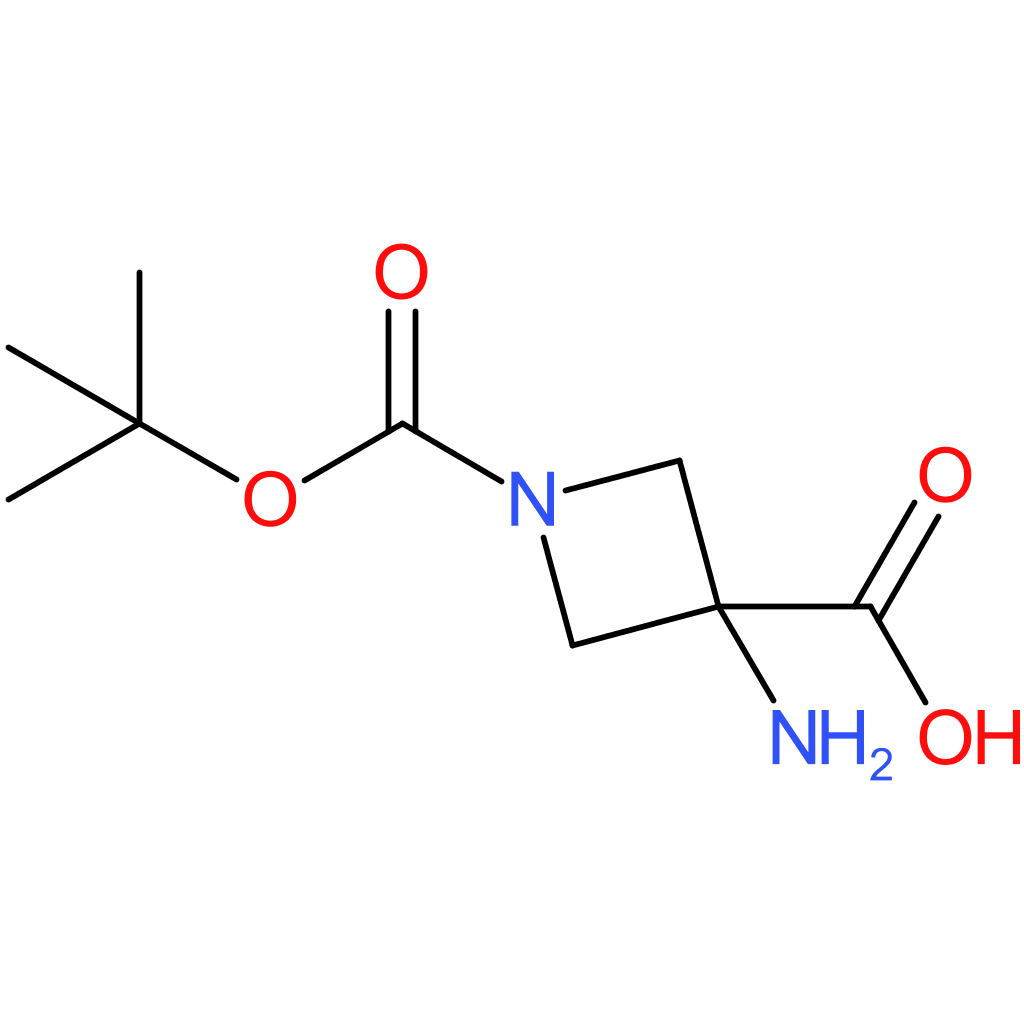 3-amino-1-[(tert-butoxy)carbonyl]azetidine-3-carboxylic acid