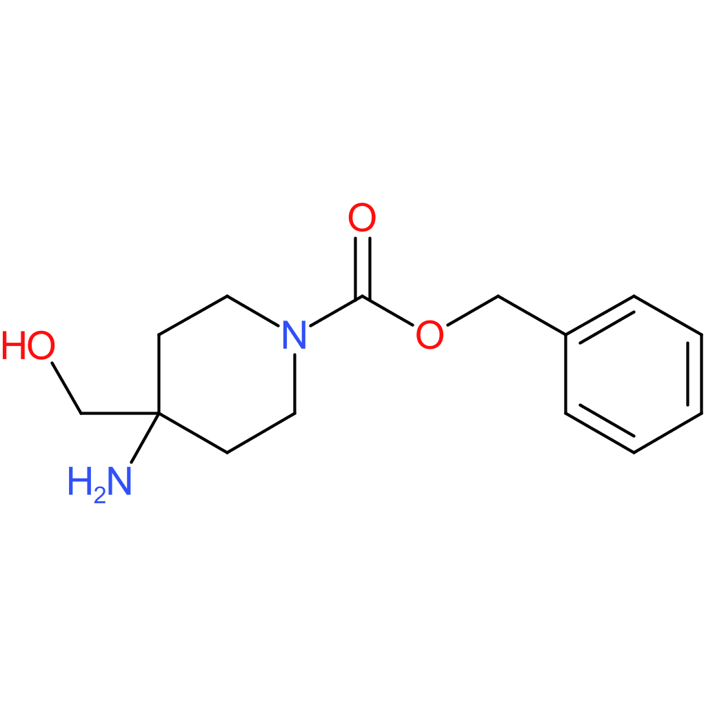 benzyl 4-amino-4-(hydroxymethyl)piperidine-1-carboxylate