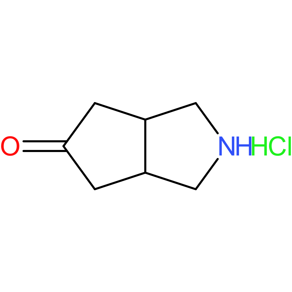 cis-octahydrocyclopenta[c]pyrrol-5-one hydrochloride