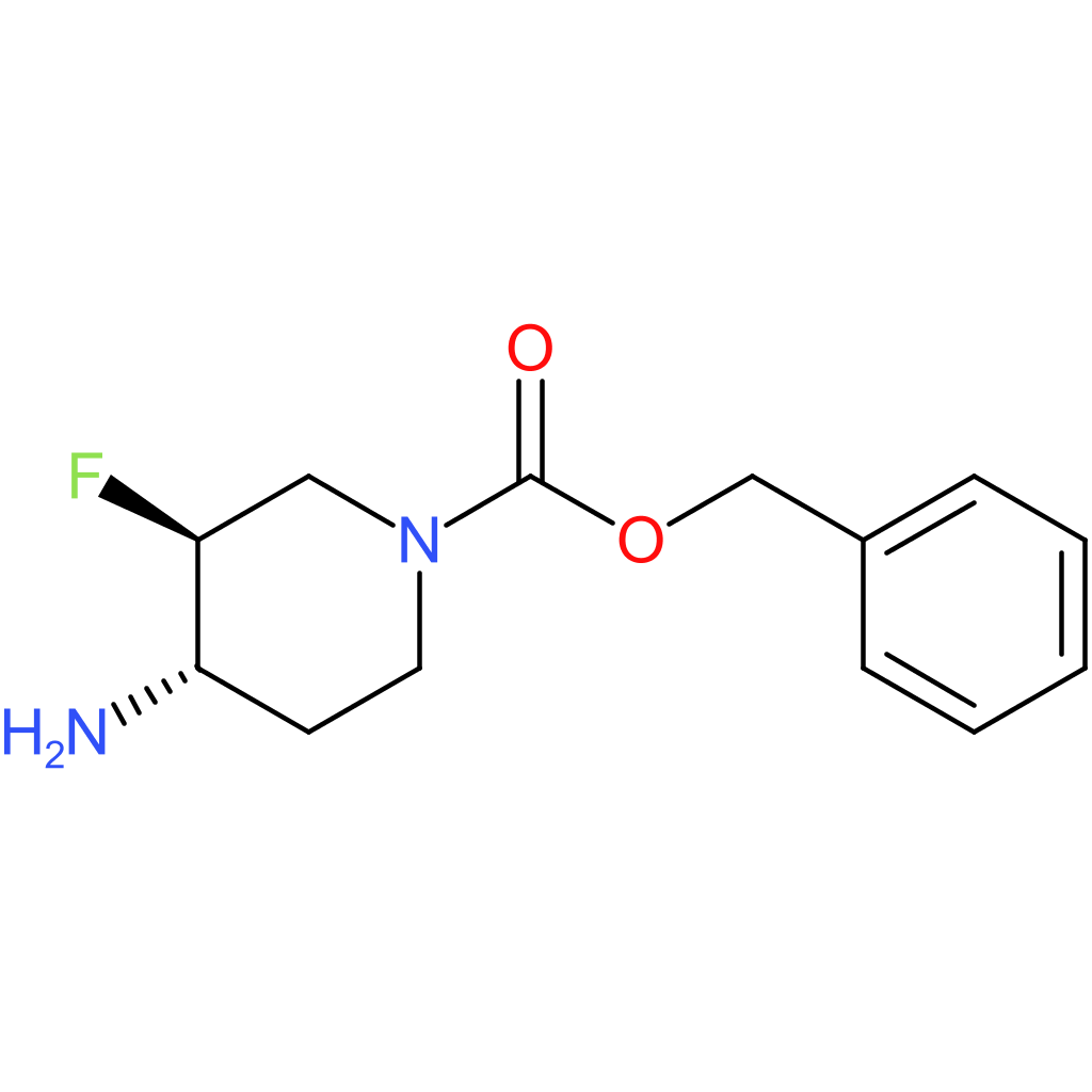 benzyl trans-4-amino-3-fluoropiperidine-1-carboxylate