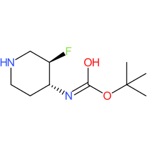 tert-butyl N-[trans-3-fluoropiperidin-4-yl]carbamate