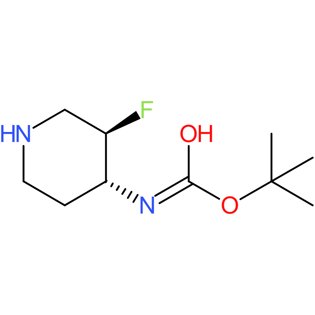 tert-butyl N-[trans-3-fluoropiperidin-4-yl]carbamate