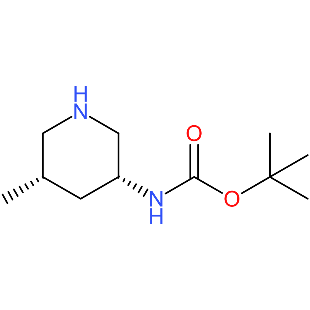 tert-butyl N-[(3R,5S)-5-methylpiperidin-3-yl]carbamate