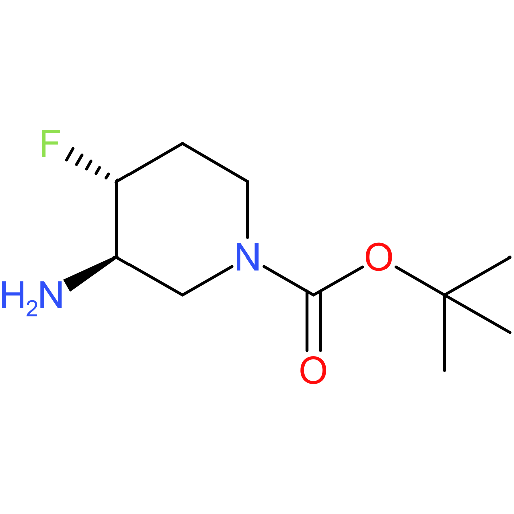 tert-butyl trans-3-amino-4-fluoropiperidine-1-carboxylate