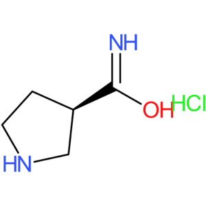 (3R)-pyrrolidine-3-carboxamide hydrochloride