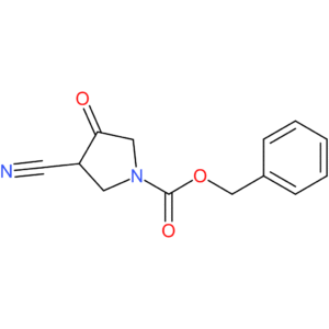 benzyl 3-cyano-4-oxopyrrolidine-1-carboxylate