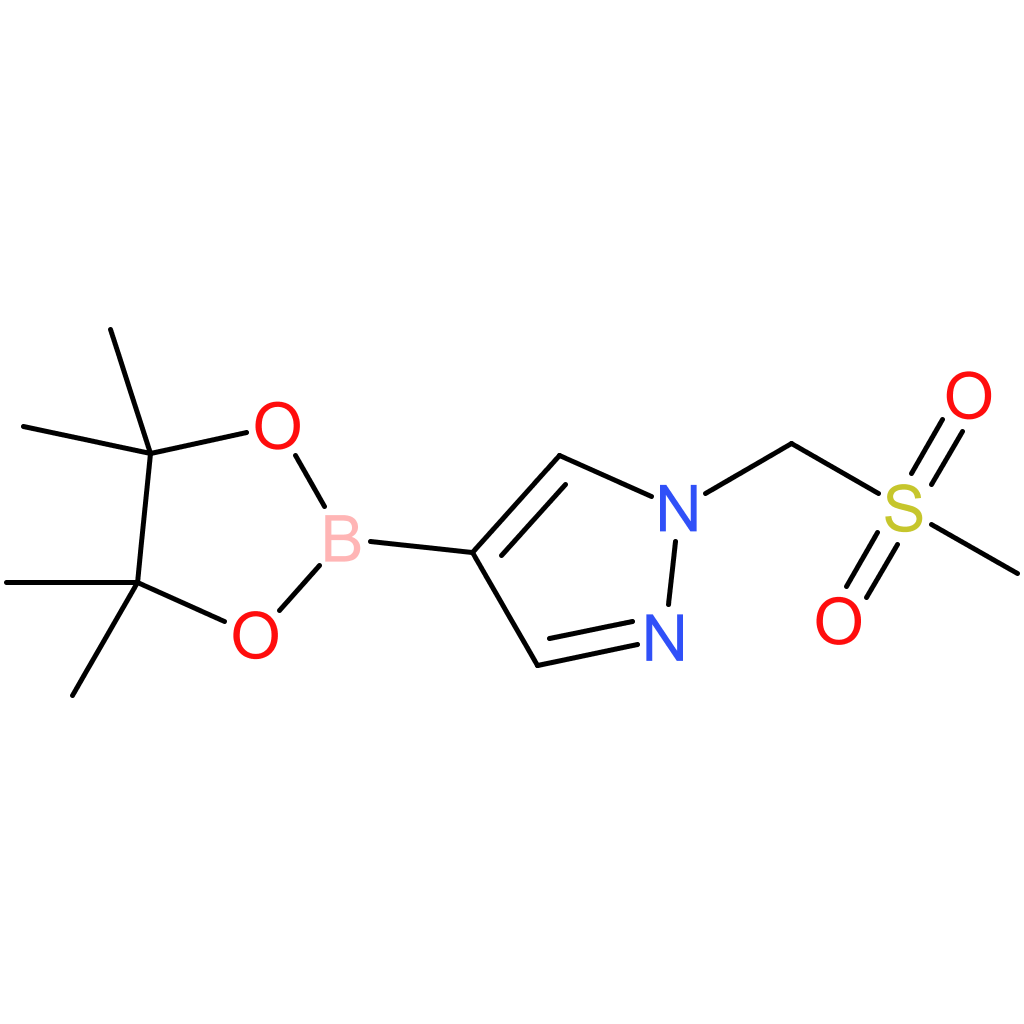 1-(methanesulfonylmethyl)-4-(tetramethyl-1,3,2-dioxaborolan-2-yl)-1H-pyrazole