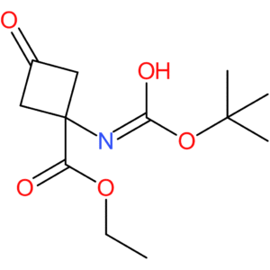 ethyl 1-{[(tert-butoxy)carbonyl]amino}-3-oxocyclobutane-1-carboxylate